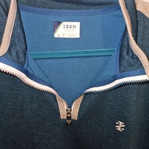 Izod Golf zip pullover